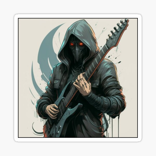 the Hooded Shredder Sticker