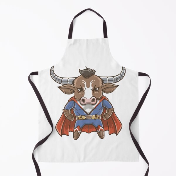 Item preview, MY FRIENDLY LONGHORNE BULL IS A SUPER HERO designed and sold by NebulaWhimsy.