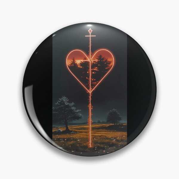 Item preview, “Cross in Binary Runes” designed and sold by Art-Vortex-fr.