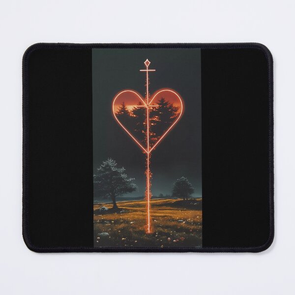 Item preview, “Cross in Binary Runes” designed and sold by Art-Vortex-fr.