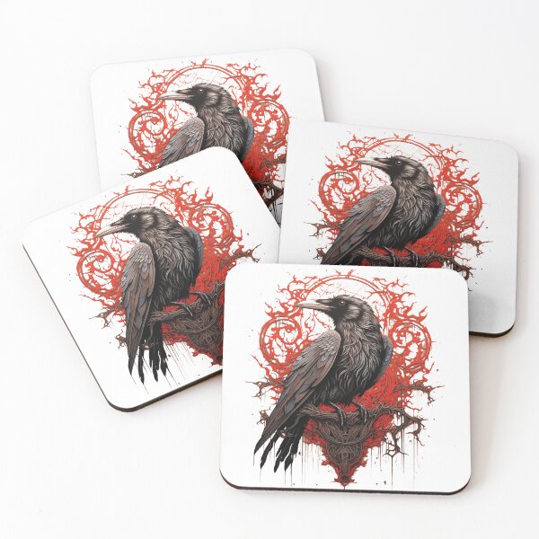 Item preview, Dark nordic Raven designed and sold by Digital Sanctuary.