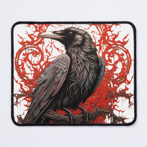 Item preview, Dark nordic Raven designed and sold by Digital Sanctuary.