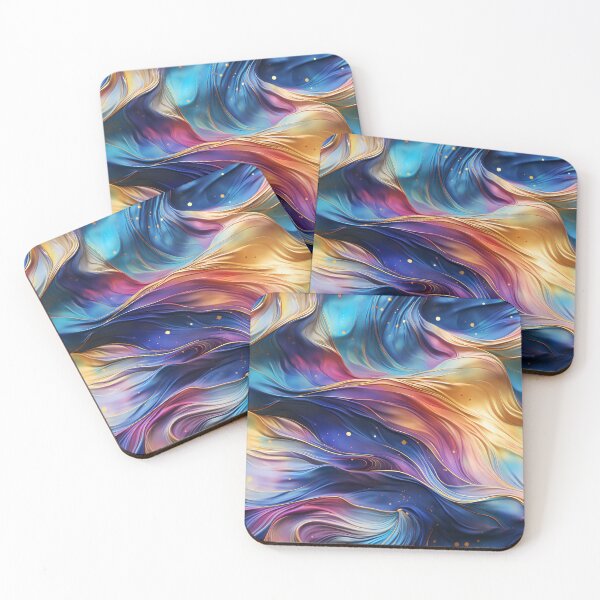 Item preview, Luminous Aurora Dance: Iridescent Light Waves in Motion designed and sold by polonuim210.