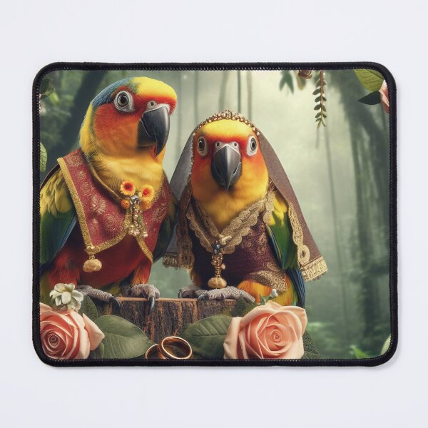 Item preview, A conure wedding designed and sold by Conuretopia.