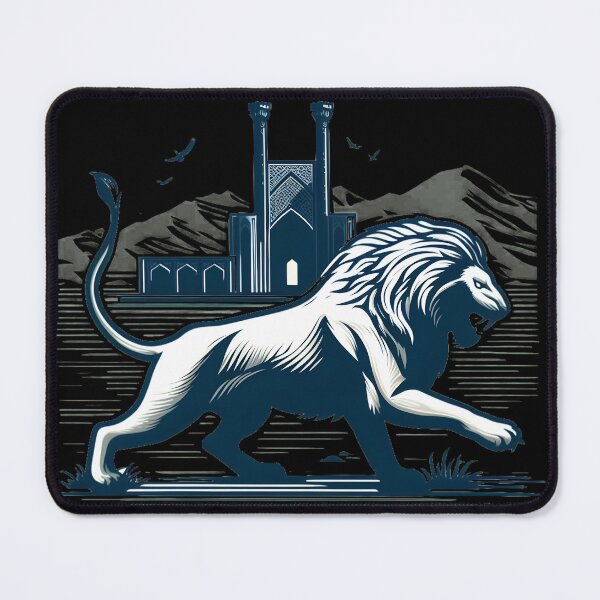 Item preview, A persian lion - Persian (iran) design designed and sold by Persian Pride Official.