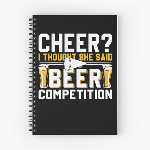 Item preview, Cheer Dad Cheerleader I Thought She Said Beer Competition designed and sold by NovaPixelArtCo.