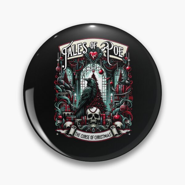 Item preview, Poe's Gothic Christmas Curse designed and sold by BeautBoldBasic.
