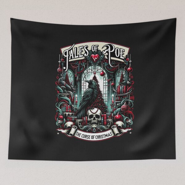 Item preview, Poe's Gothic Christmas Curse designed and sold by BeautBoldBasic.