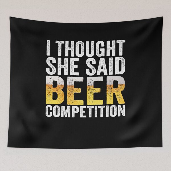 Item preview, Cheer Dad - Cheerleading Cheerleader Dad Cheer Competition I Thought She Said Beer Competition designed and sold by NovaPixelArtCo.