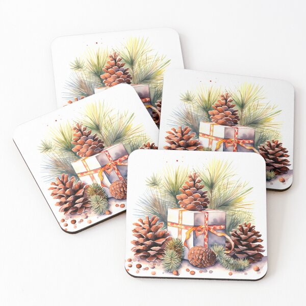 Item preview, christmas decoration with pine cones designed and sold by thanomsak suwannasi.