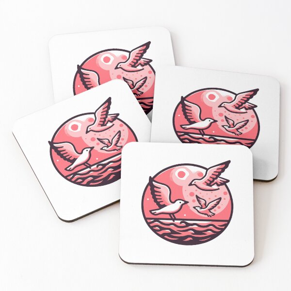 Item preview, Birds Flying Over Water designed and sold by GRASTORE.