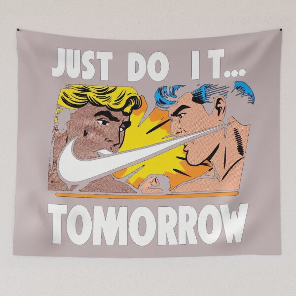 Item preview, Just do it tomorrow  designed and sold by elrashedy007.