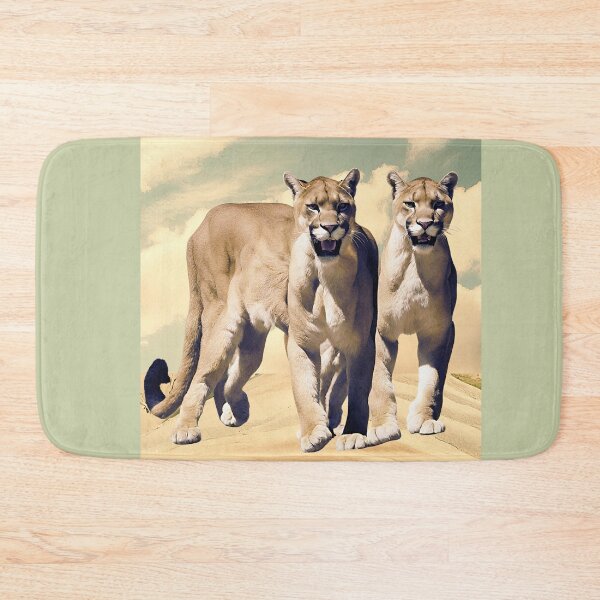 Item preview, Cougars in the Mountain designed and sold by RockyRambobo.