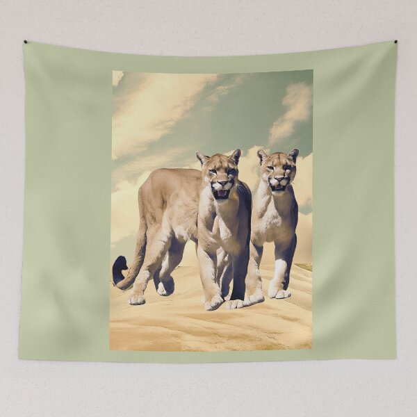 Item preview, Cougars in the Mountain designed and sold by RockyRambobo.
