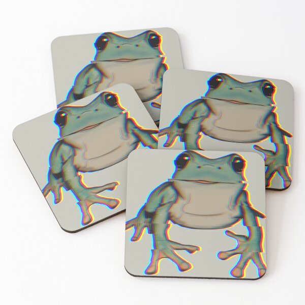 Item preview, Froggie: GLITCHED OUT!! designed and sold by FunkyArtFusion.