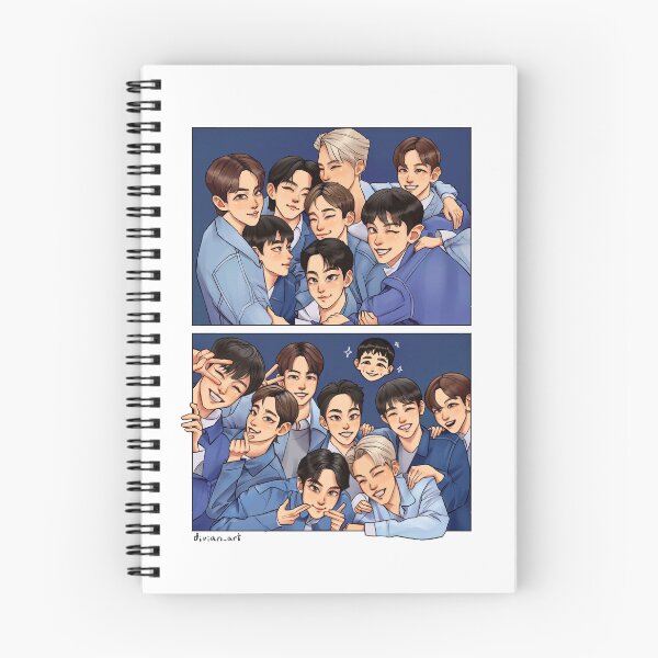 Item preview, EXO group photos (2023 EXO fan meeting) | EXO fanart designed and sold by divian-art.