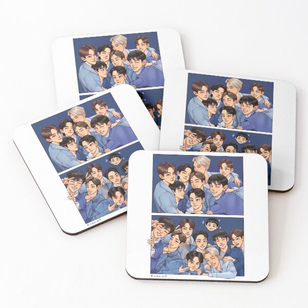 Item preview, EXO group photos (2023 EXO fan meeting) | EXO fanart designed and sold by divian-art.