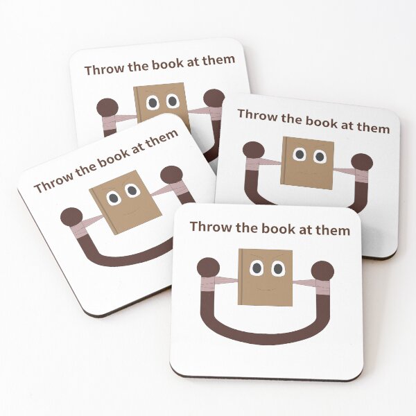 Item preview, Throw the book at them designed and sold by Sketchy Thinks.