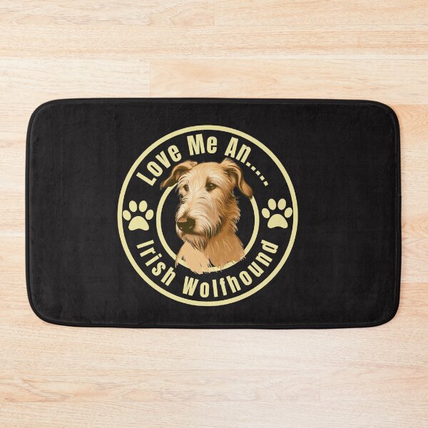 Item preview, Love Me An Irish Wolfhound (Gold Coat) designed and sold by RhondaLily.
