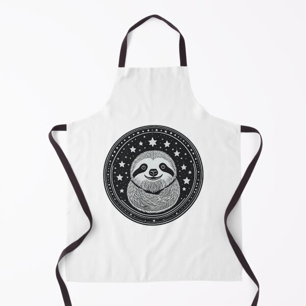 Item preview, Abstract Geometric Sloth Hanging from the Stars #3 designed and sold by Qlutique.