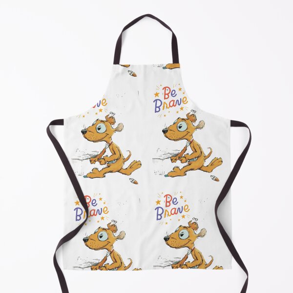 Item preview, Be brave funny art designed and sold by Ashish66K.