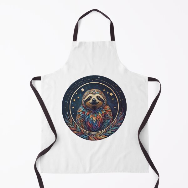 Item preview, Abstract Geometric Sloth Hanging from the Stars #5 designed and sold by Qlutique.