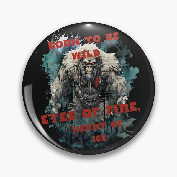 Item preview, Born to be wild, eyes of fire, heart of ice designed and sold by jean giosi.