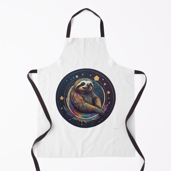 Item preview, Abstract Geometric Sloth Hanging from the Stars #6 designed and sold by Qlutique.