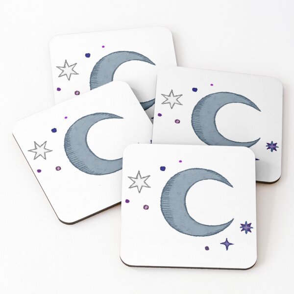 Item preview, Moon and Stars designed and sold by reynadunoctis.