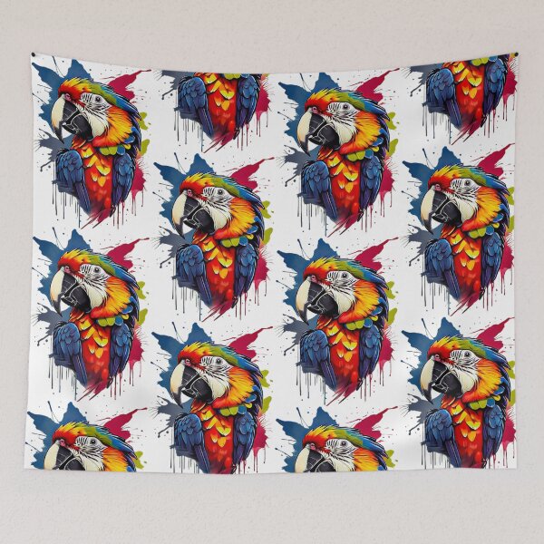 Item preview, Red Macaw designed and sold by Nicholls  Mata.
