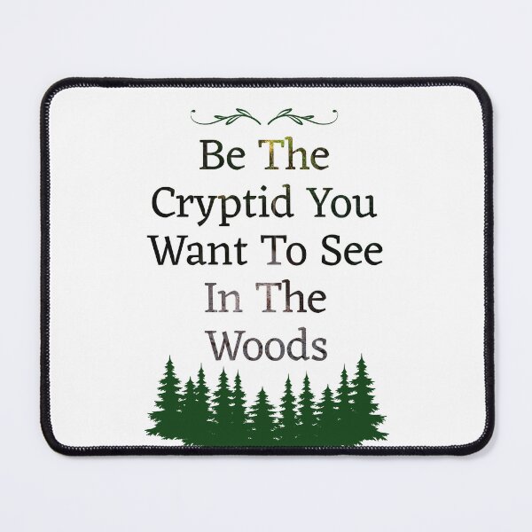 Item preview, Cryptid In The Woods Fun Outdoor Adventure Design designed and sold by TwistedP-Photos.