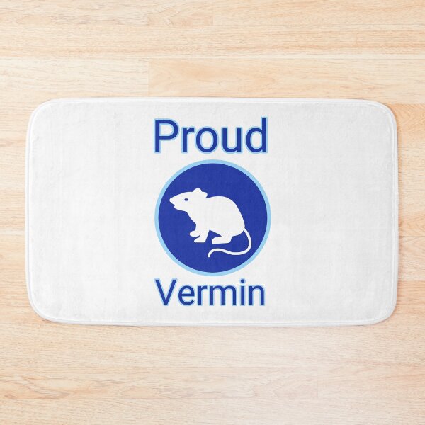 Item preview, Proud vermin blue design  designed and sold by Rachel the Artist .