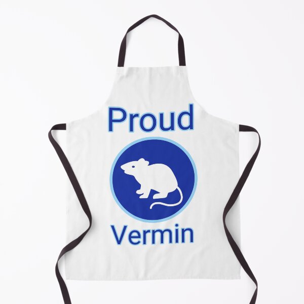 Item preview, Proud vermin blue design  designed and sold by Rachel the Artist .