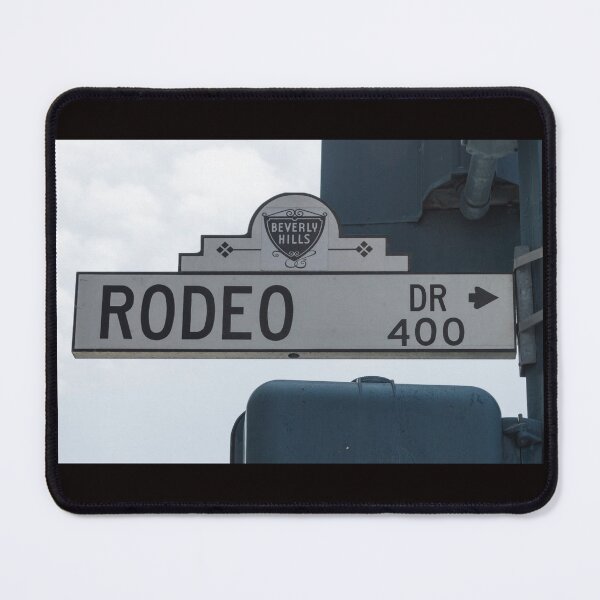 Item preview, 400 Rodeo Drive Street Sign Photo designed and sold by Kevin Michael McCall.