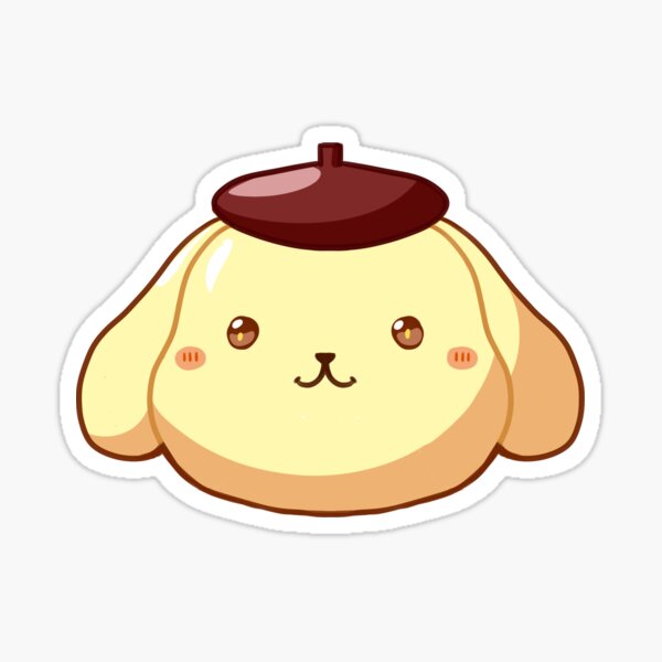 Sanrio Characters Shiny Sticker Pack Pompompurin