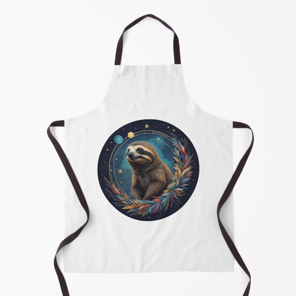 Item preview, Abstract Geometric Sloth Hanging from the Stars #7 designed and sold by Qlutique.