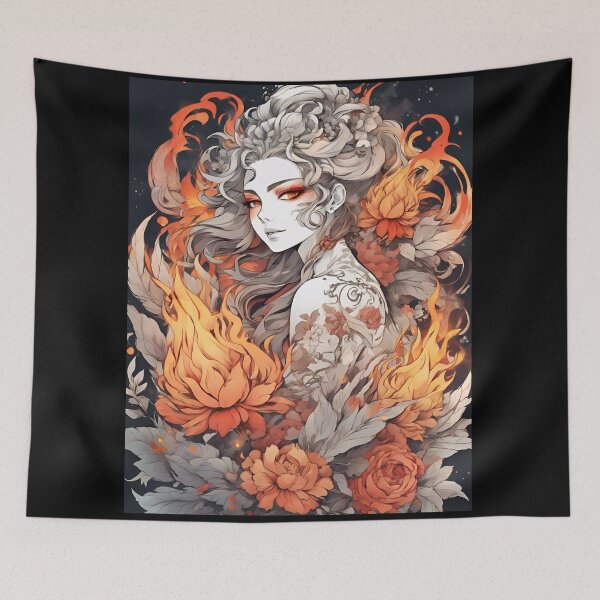 Item preview, Burning Flames Eternal Embers designed and sold by SilverSunStudio.