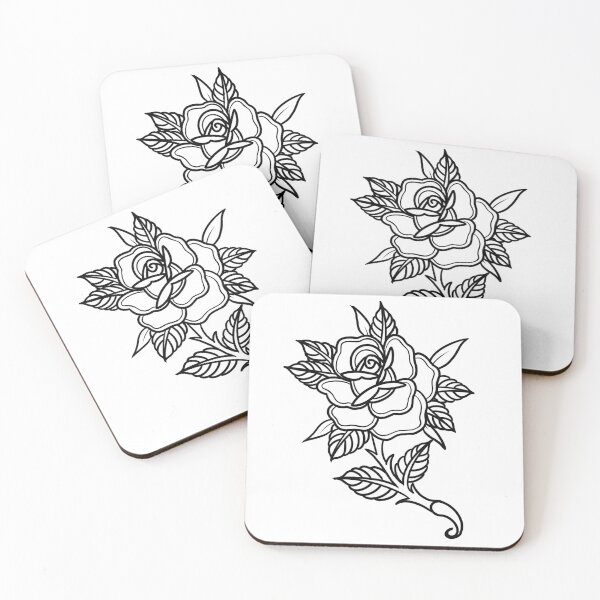 Item preview, Traditional rose flash designed and sold by ReaperRoseCo.