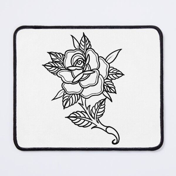 Item preview, Traditional rose flash designed and sold by ReaperRoseCo.