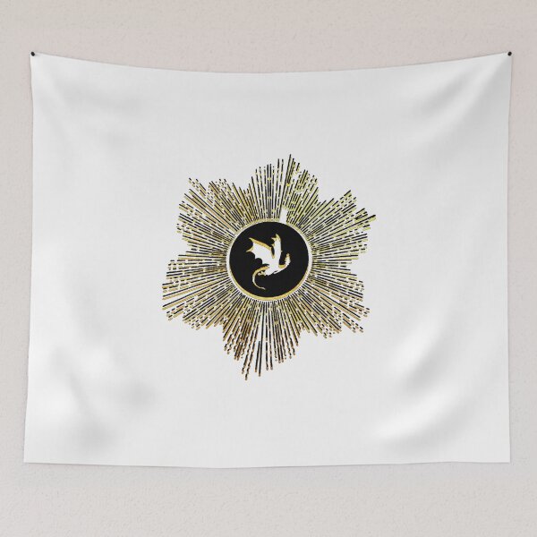 Item preview, Fourth Wing/Iron Flame Dragon Logo designed and sold by baranskini.