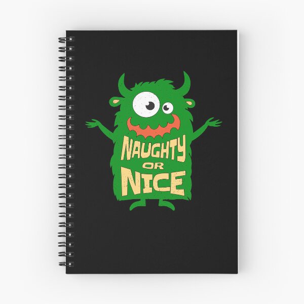 Item preview, Green Christmas Monster - Naughty or Nice designed and sold by aylastyle.