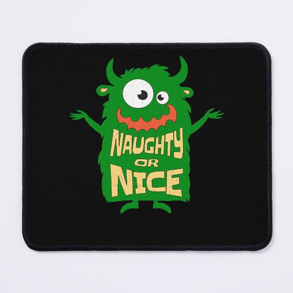 Item preview, Green Christmas Monster - Naughty or Nice designed and sold by aylastyle.