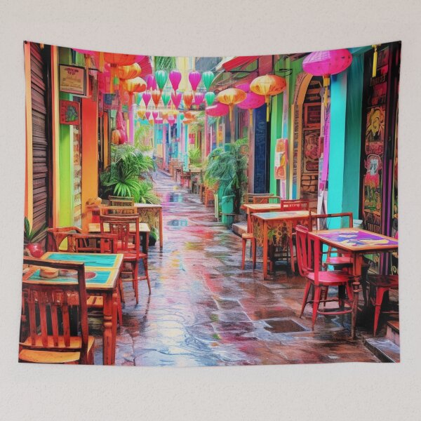 Item preview, Dreamy Streets of Vietnam designed and sold by OdysseyArtworks.