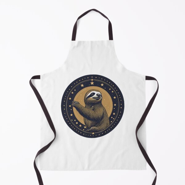 Item preview, Geometric Sloth Hanging from the Stars #1 designed and sold by Qlutique.