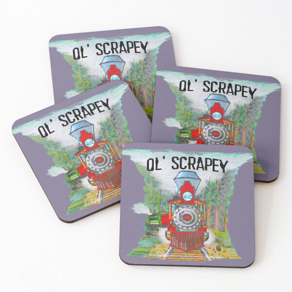 Item preview, Ol' Scrapey • Milwaukee Train • WI designed and sold by MKE Rhine Maiden  •  Grumble Services, LLC..