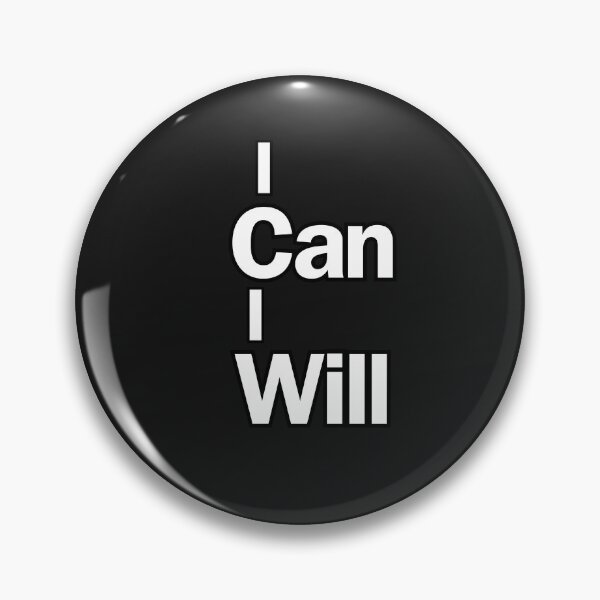 Item preview, I can, I will (Cheerful Quote) designed and sold by PS-ARTSHOP.