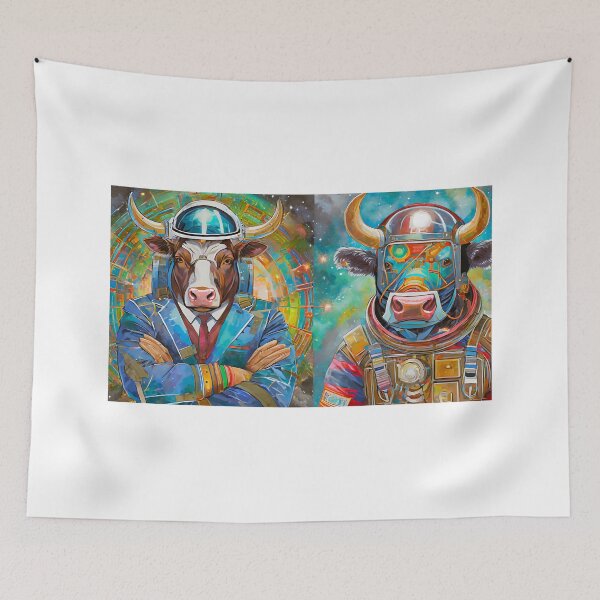 Item preview, Quantum Moo Moon Boys designed and sold by BLOCKCHAINSBEST.