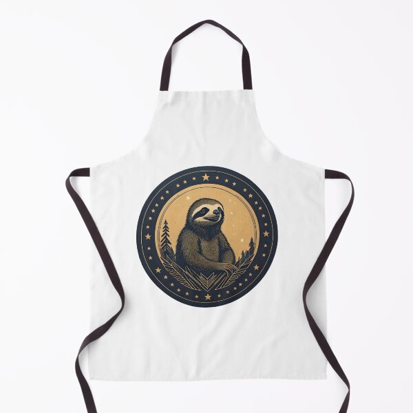 Item preview, Geometric Sloth Hanging from the Stars #3 designed and sold by Qlutique.