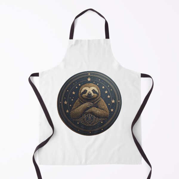 Item preview, Geometric Sloth Hanging from the Stars #4 designed and sold by Qlutique.