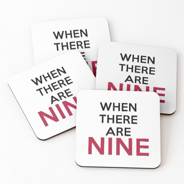 Item preview, RBG When There Are Nine designed and sold by baranskini.